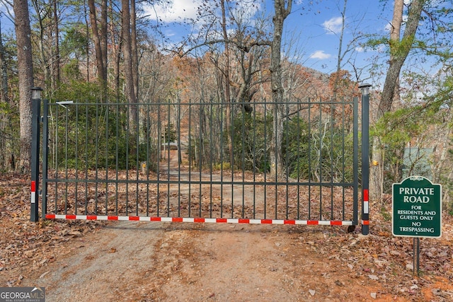 105 Yonah Vw, Dahlonega, GA 30533 - view of gate