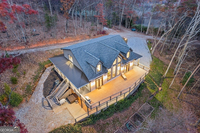 105 Yonah Vw, Dahlonega, GA 30533 - aerial view of property and surrounding area