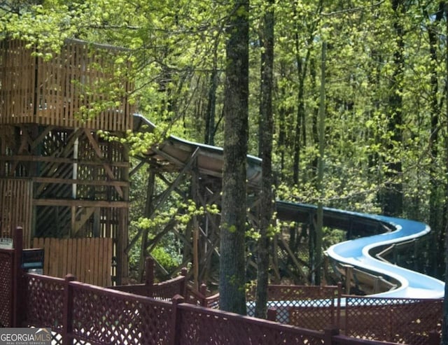 91 Rocky Ln, Cleveland, GA 30528 - exterior space with a wooded view