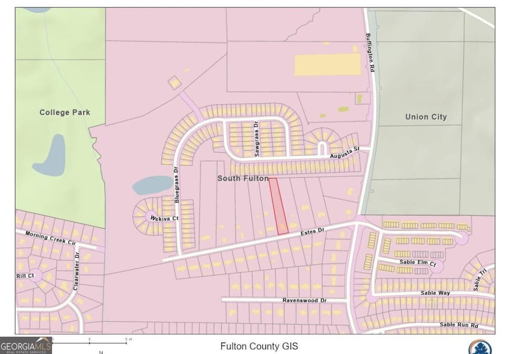 map of parcels