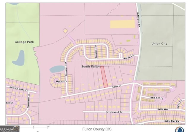 map of parcels