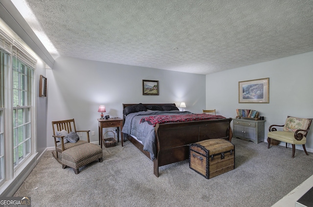567 Fred Kelley Rd NE, Rome, GA 30161 - carpeted bedroom with a textured ceiling