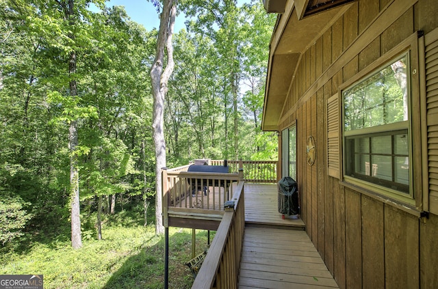 567 Fred Kelley Rd NE, Rome, GA 30161 - view of wooden terrace