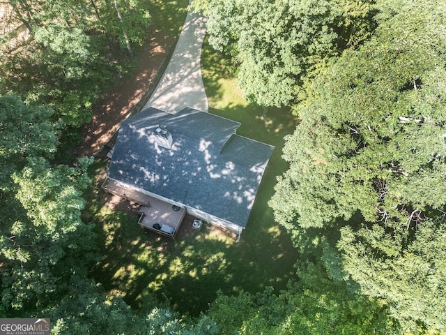 aerial view of property and surrounding area