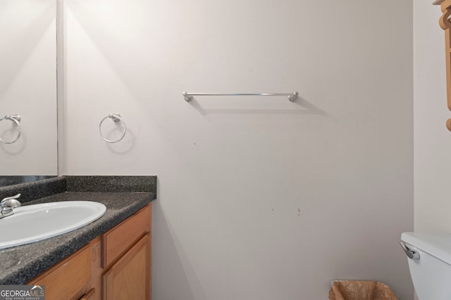 96 Ashtonbrook Dr, Mcdonough, GA 30252 - bathroom featuring vanity and toilet