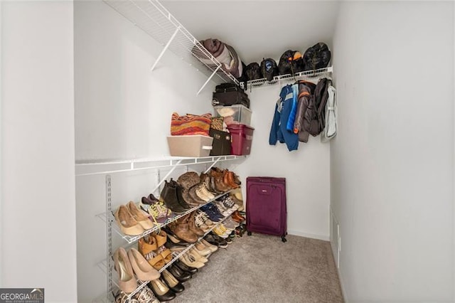 5652 Harbormist Dr, Powder Springs, GA 30127 - spacious closet featuring carpet