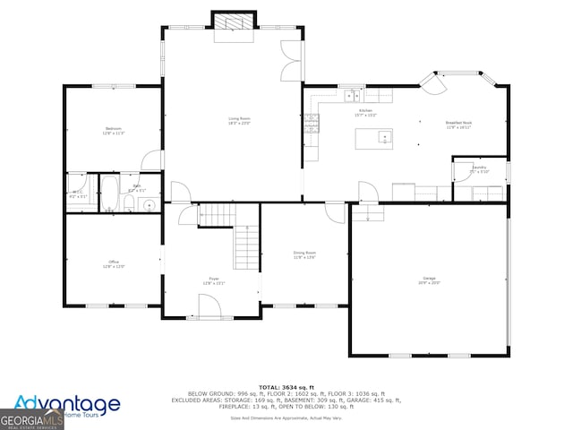 floor plan / room layout