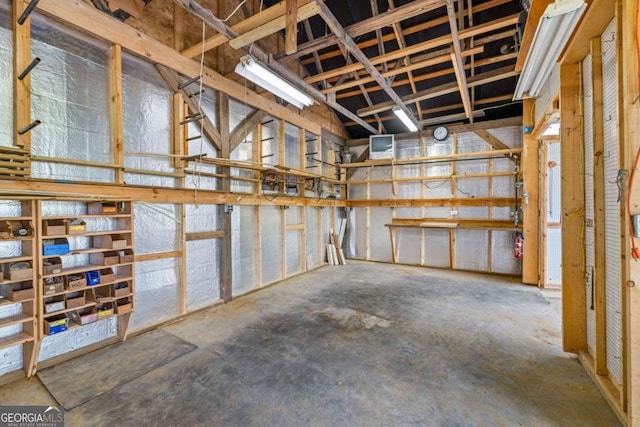 456 Pickelsimer Rd, Blairsville, GA 30512 - miscellaneous room featuring unfinished concrete flooring