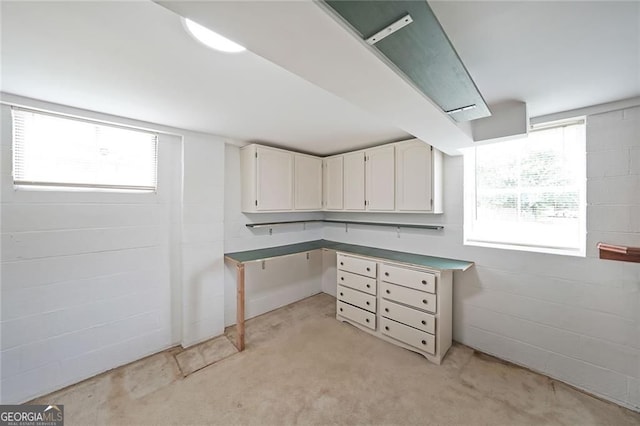 629 Birchwood Rd, Marietta, GA 30060 - below grade area with light carpet and plenty of natural light