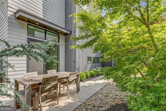 53 Daniel St SE, Atlanta, GA 30312 - view of patio featuring outdoor dining area