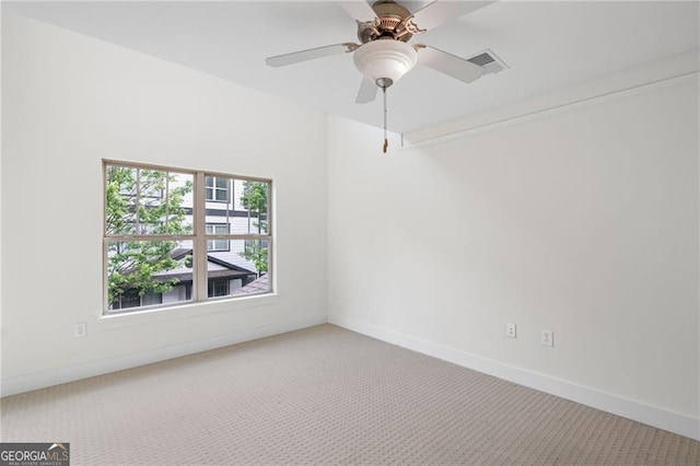 221 Semel Cir NW Unit 273, Atlanta, GA 30309 - carpeted spare room with baseboards and ceiling fan