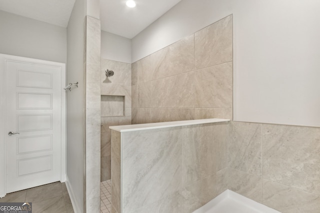 125 The Villas Way, Kingsland, GA 31548 - full bathroom with walk in shower and tile patterned flooring