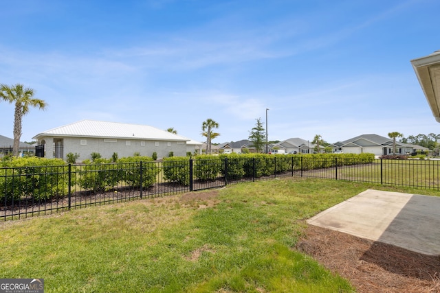 125 The Villas Way, Kingsland, GA 31548 - view of yard featuring a residential view and a patio