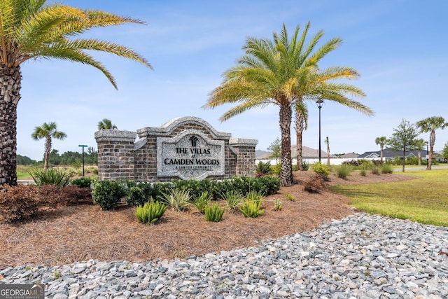 125 The Villas Way, Kingsland, GA 31548 - view of community / neighborhood sign