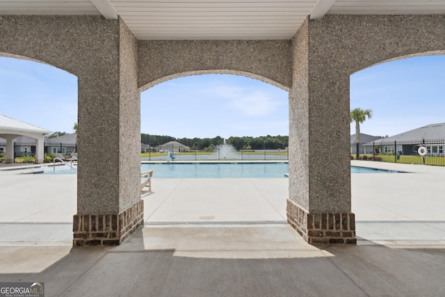 125 The Villas Way, Kingsland, GA 31548 - community pool with a patio area