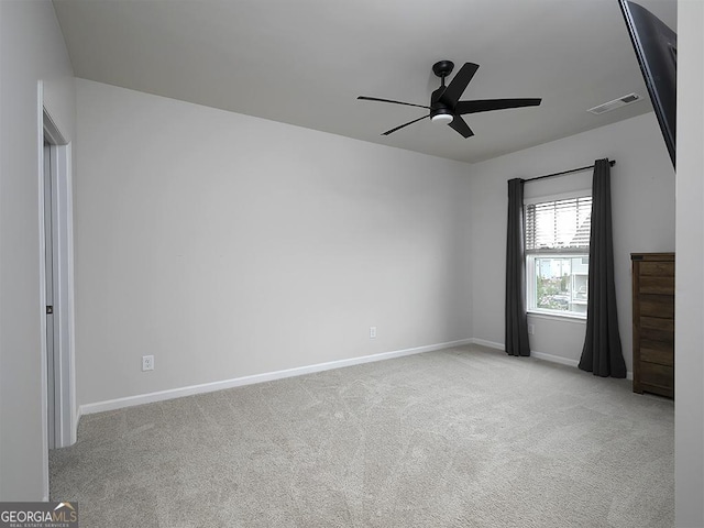 2108 Remy Ct, Kennesaw, GA 30144 - carpeted spare room featuring ceiling fan and baseboards