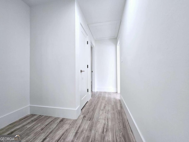 2400 Glenrock Dr, Decatur, GA 30032 - corridor featuring wood finished floors and baseboards