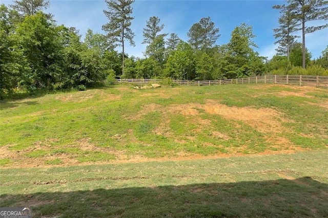 47 Whitley Ct, Dallas, GA 30157 - view of yard with fence and a view of countryside