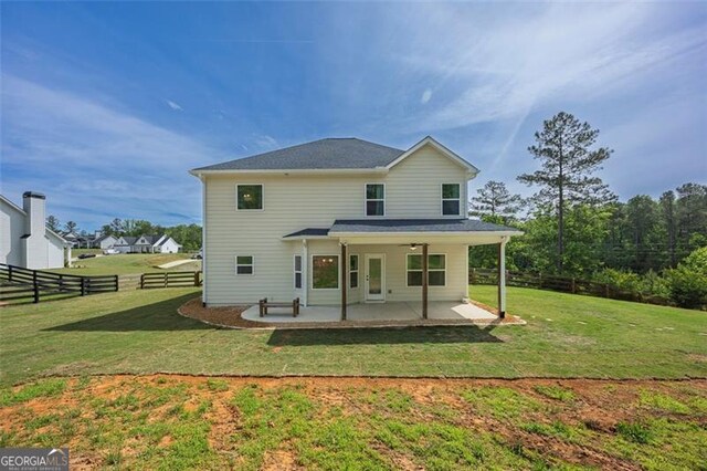 47 Whitley Ct, Dallas, GA 30157 - back of house with a patio