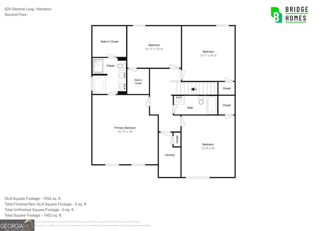 620 Sedona Loop, Hampton, GA 30228 - home floor plan