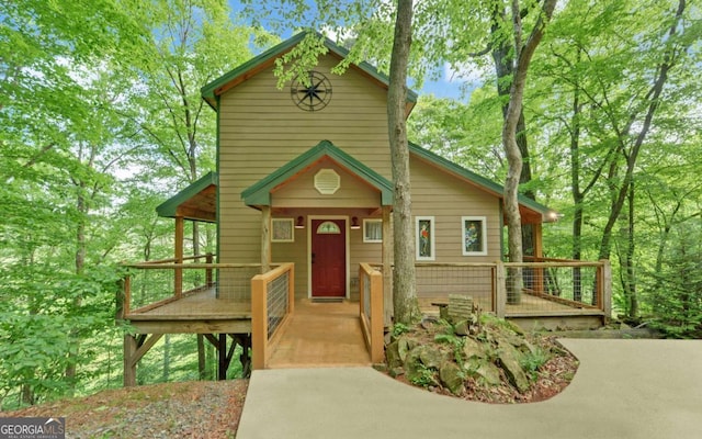 315 Call Wright Rd, Ellijay, GA 30540 - view of chalet / cabin
