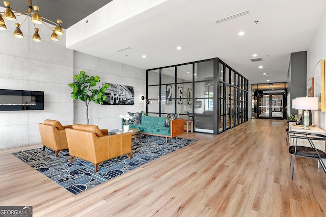 260N 18th St Unit 10326, Atlanta, GA 30363 - building lobby featuring recessed lighting