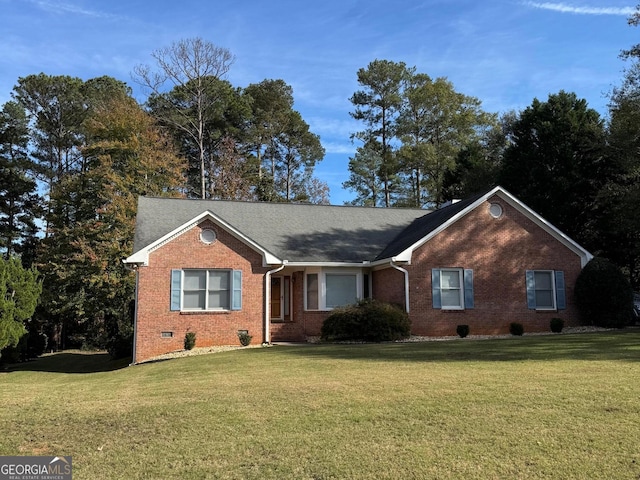 143 Tracy Ln, Mcdonough, GA 30253 - ranch-style home featuring brick siding and a front yard