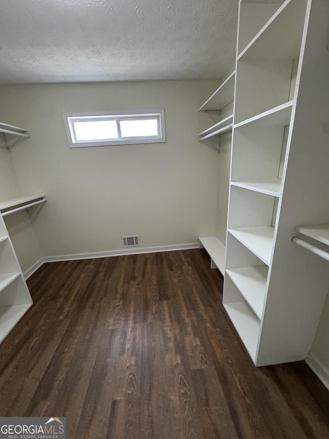 143 Tracy Ln, Mcdonough, GA 30253 - walk in closet featuring dark wood finished floors