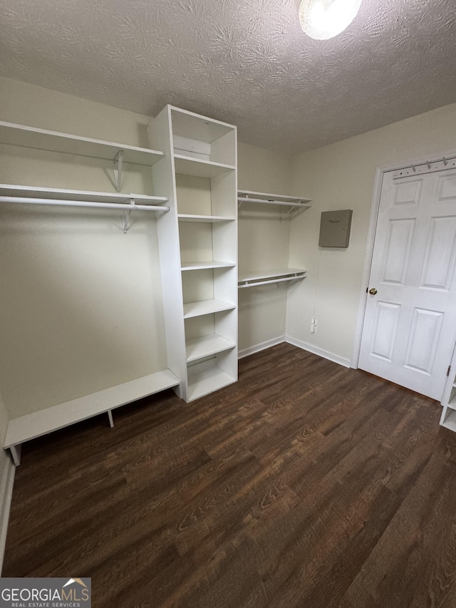 143 Tracy Ln, Mcdonough, GA 30253 - spacious closet featuring dark wood-style floors
