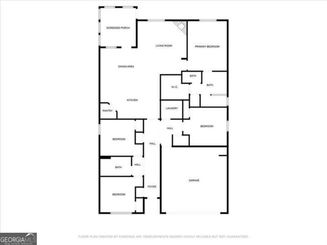 116 Four Seasons Blvd, Dallas, GA 30132 - home floor plan