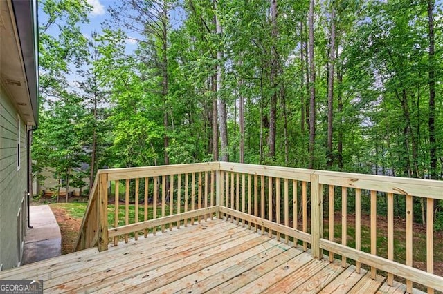 86 Williams Rd, Dallas, GA 30132 - view of deck
