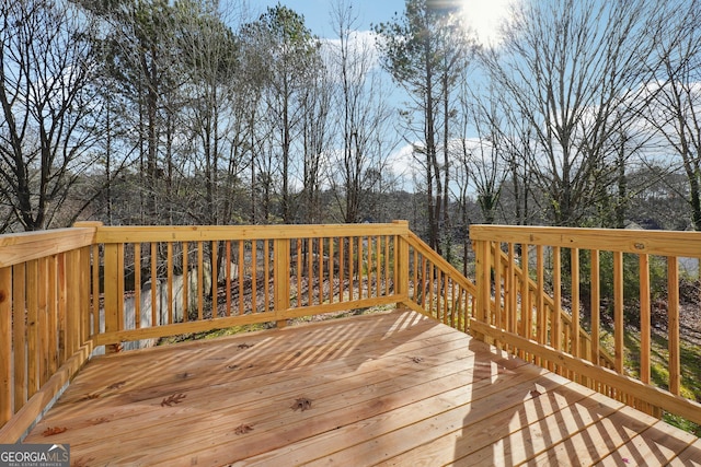 7902 W Shore Cir, Riverdale, GA 30296 - view of deck