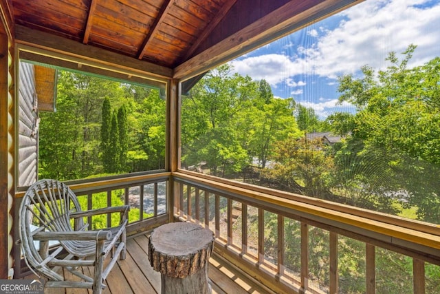 1600 My Mountain Rd, Morganton, GA 30560 - view of deck
