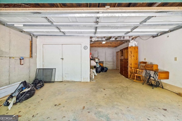 1600 My Mountain Rd, Morganton, GA 30560 - view of garage