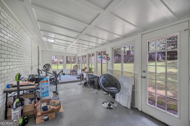 83 Summit Ridge Cir SE, Cartersville, GA 30120 - sunroom with french doors