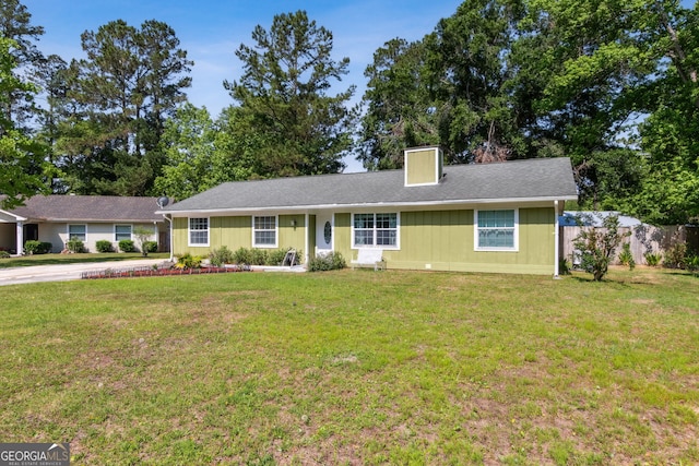 114 Pineneedle Ct, Kingsland, GA 31548 - view of ranch-style house