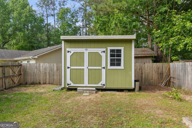 114 Pineneedle Ct, Kingsland, GA 31548 - view of shed