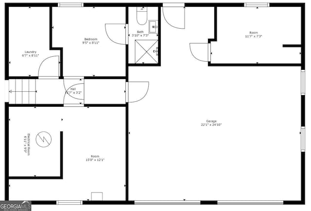 6997 Vesta Brook Dr, Morrow, GA 30260 - property floor plan