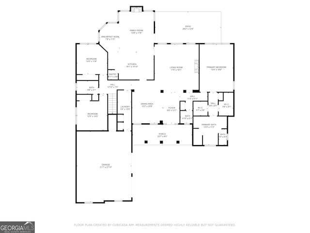 211 English Oaks Ln, Mcdonough, GA 30253 - view of property floor plan