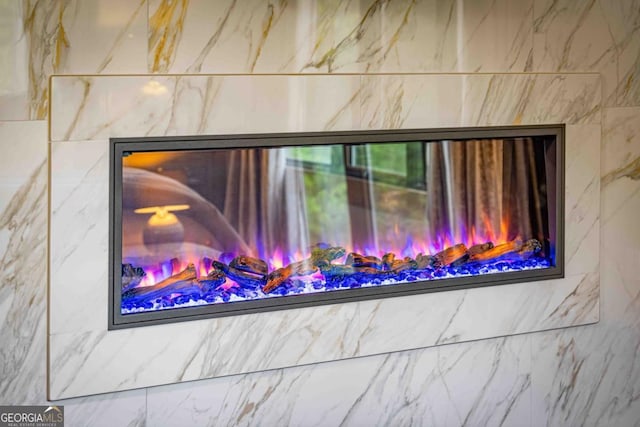 312 Charles Rd, Ellijay, GA 30540 - detailed view of an outdoor fire pit