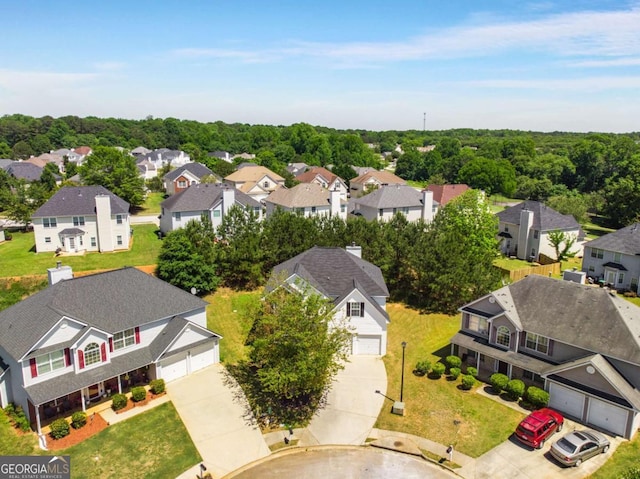 40 Wimberly Way, Covington, GA 30016 - aerial perspective of suburban area