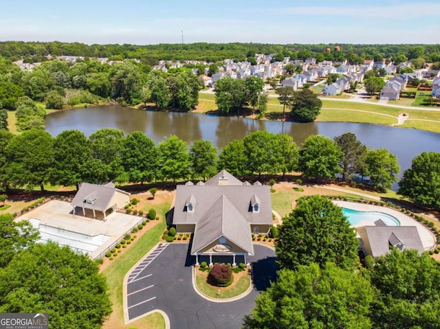 40 Wimberly Way, Covington, GA 30016 - drone / aerial view of a large body of water