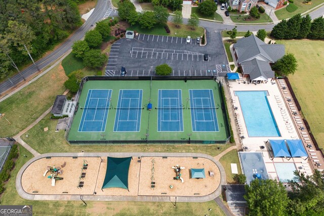 6317 Benbrooke Overlook NW, Acworth, GA 30101 - view of property location featuring a pool