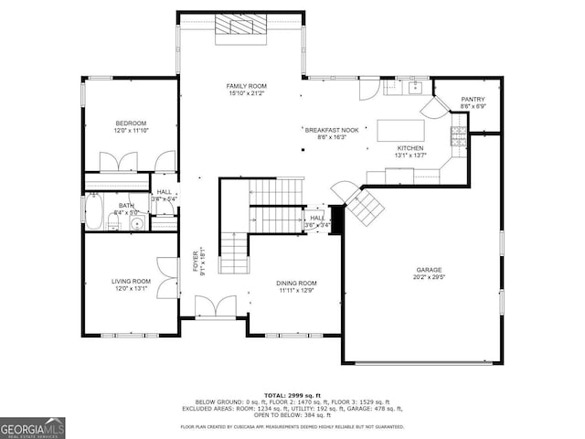 6317 Benbrooke Overlook NW, Acworth, GA 30101 - home floor plan