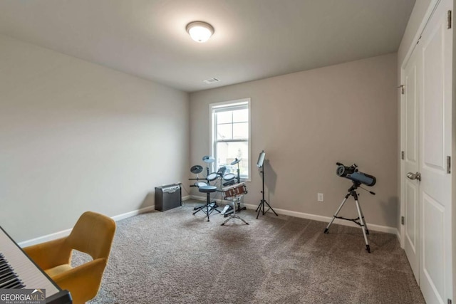 592 Eagles Nest Cir, Auburn, GA 30011 - carpeted office with baseboards