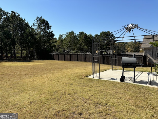 457 Panhandle Pl, Hampton, GA 30228 - view of yard with a patio area and a gazebo
