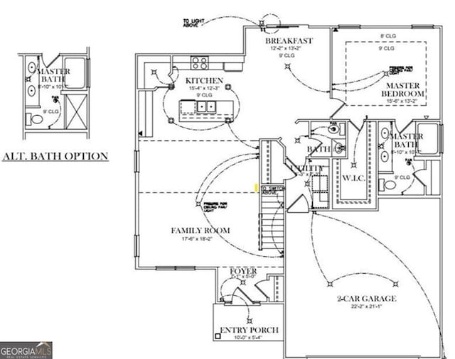 457 Panhandle Pl, Hampton, GA 30228 - floor plan / room layout