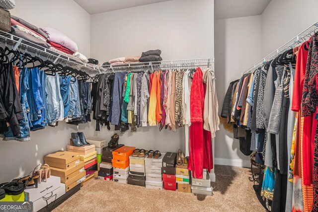 3415 Linstead Ct, Loganville, GA 30052 - spacious closet featuring carpet