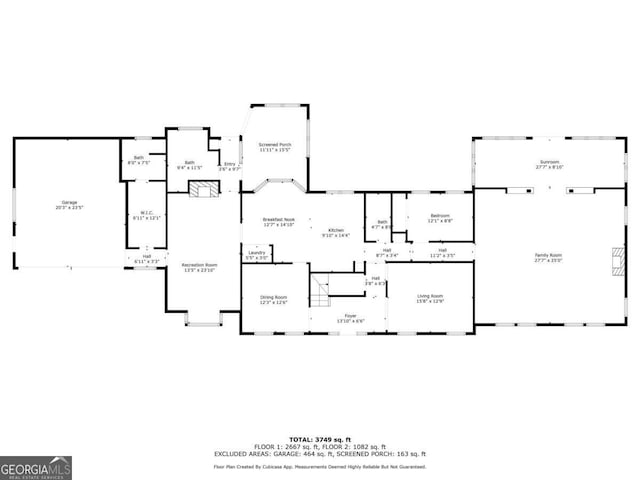357 Breeze Hill Ln, Canton, GA 30114 - view of floor plan / room layout