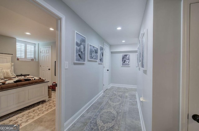 118 Arrowhead Dr, Cartersville, GA 30120 - corridor with recessed lighting and baseboards